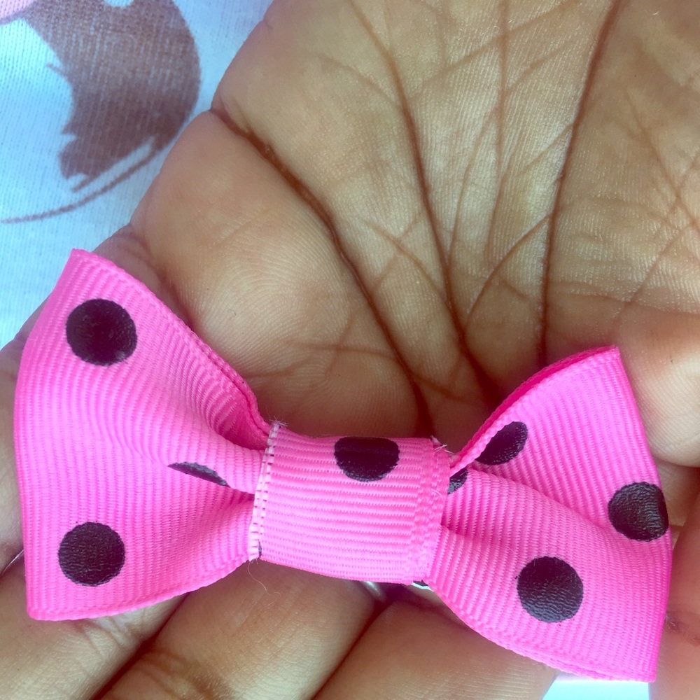 Homemade hair bows